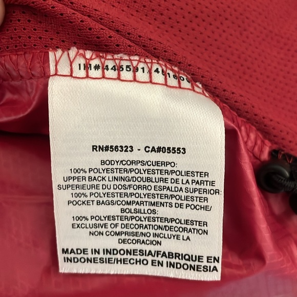 Alabama Crimson Tide On Authentic Nike Windbreaker Jacket Like new1/4 zip sizeXL - Picture 6 of 8